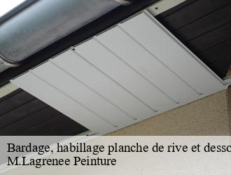 Bardage, habillage planche de rive et dessous toit 69 Rhône M.Lagrenee Peinture
