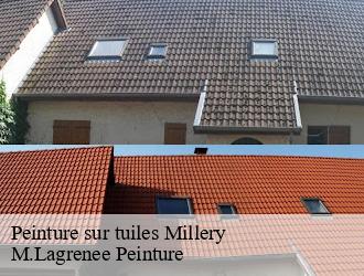 Peinture sur tuiles millery-69390 M.Lagrenee Peinture