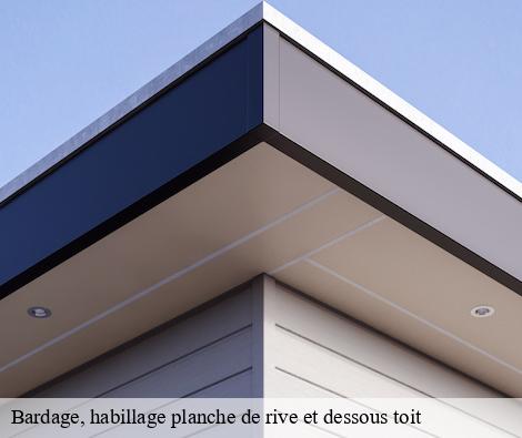 Bardage, habillage planche de rive et dessous toit le-boulard-69530 M.Lagrenee Peinture