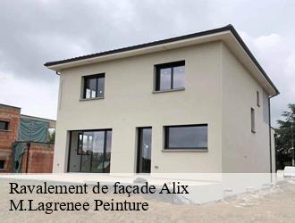 Ravalement de façade alix-69380 M.Lagrenee Peinture