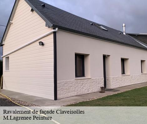 Ravalement de façade claveisolles-69870 M.Lagrenee Peinture