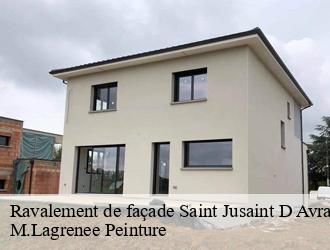 Ravalement de façade saint-jusaint-d-avray-69870 M.Lagrenee Peinture